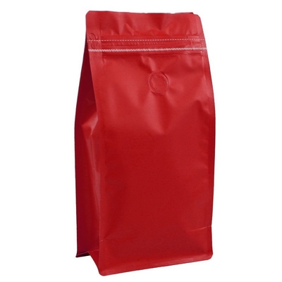 Taschen-Verpackentee-Verpackenbeutel des Aluminiumfolie-Kaffee-1000g flacher unterer mit Ventil