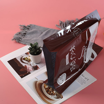 Schokoladen-Verpackungs-Verpackungs-kleine Plastiktaschen des Aluminiumfolie-Protein-60mic für Plätzchen