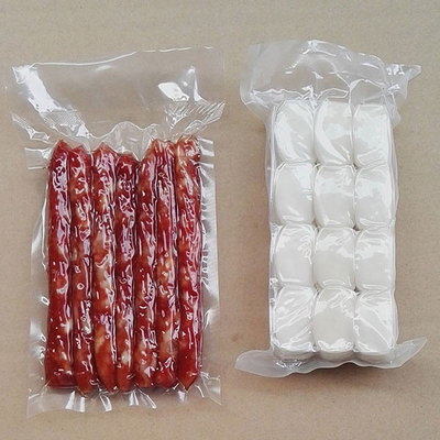 Transparente Plastikgewohnheit druckte Verpackentaschen, die 3 Seiten trockene Nahrung versiegeln
