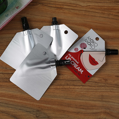 Druckkosmetischer Stamm-Tüllen-Aluminiumbeutel-Verpackenwimperntuschen-Lippenmake-upbürsten-Beutel
