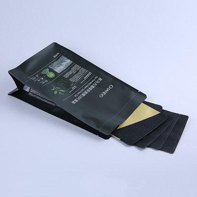 Silberne Aluminiumfolie-Verpackentaschen des Nahrungsmittelgrad-450g staubsaugen heiß versiegelbare offene Plastik