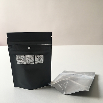 Wiederversiegelbares Kindernehmen beständiges Taschen CR der Blumen-BRC Beutel-Griff-Dichtung 60mic Plastik mit Reißverschluss heraus