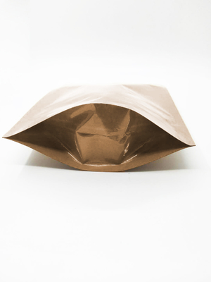 1kg biologisch abbaubares Kraftpapier stehen oben Beutel