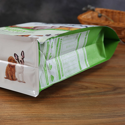 PlastikNahrung- für Haustiereverpackentaschen-Stand des hundbrc herauf Beutel-flache untere Keil-Taschen mit Reißverschluss