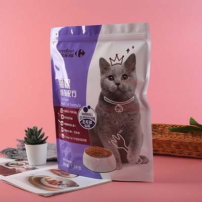 Freundliches Hundefutter-Verpackennassfutter-Verpacken Matte Foil Mylar Zippers 20g Eco