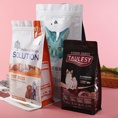 Glattes Matt Pet Food Packaging Bag