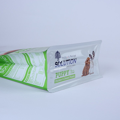 Wiederversiegelbarer Plastik-Hundefutter-Beutel des 25g Nahrung- für Haustiereverpackentaschen-Reißverschluss-1000g