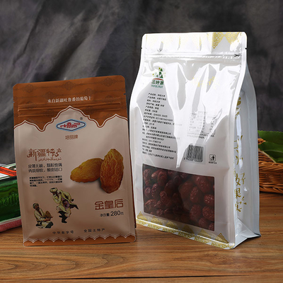 ZIPverschluss-Beutel-Verpacken- der Lebensmittelbeutel des Druck-Heißsiegel-280g Aluminiummit Reißverschluss