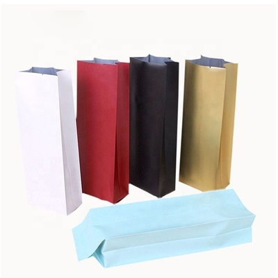 Weisen-Entgasungsventil des Hitze-Viererkabel-Dichtungs-Seiten-Gusseted Aluminiumfolie-stehendes Beutel-einer