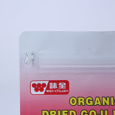 Flache untere Aluminiumtasche, die Stand der flachen Unterseiten-180mic herauf Beutel verpackt