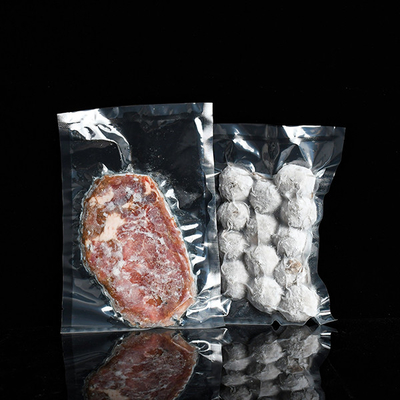 Transparente Plastikgewohnheit druckte Verpackentaschen, die 3 Seiten trockene Nahrung versiegeln