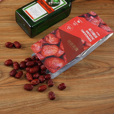 Snack-Food-Viererkabel-mittlere Dichtung 220g-, dasgewohnheit Verpackentaschen druckte, druckte Plastiktaschen für das Verpacken der Lebensmittel