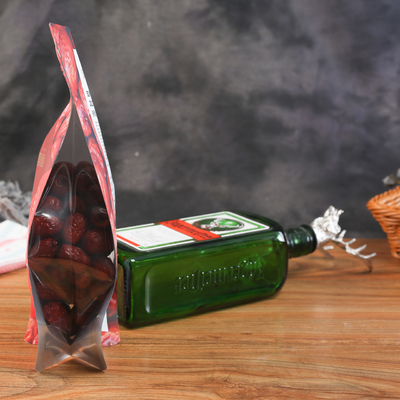 Viererkabel-Dichtungs-Seiten-Keil-Beutel-Aluminiumfolie lamellierte kundenspezifische wiederversiegelbare Drucktaschen