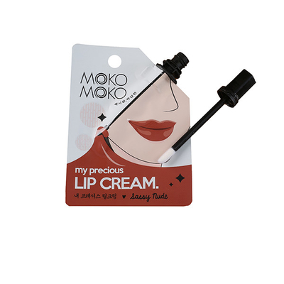 Aluminiumtüllen-Beutel des make-up10mm, der kosmetische Stamm-Wimperntusche und Lippe mit Bürste verpackt