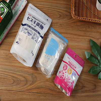 Stellungs-Beutel-Verpackenzipverschluß 250g 750g für Molkeprotein-Pulver