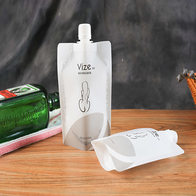 Lamellierter 8.6mm Tüllen-Beutel, der Juice Stand Up Pouches For-Flüssigkeiten verpackt