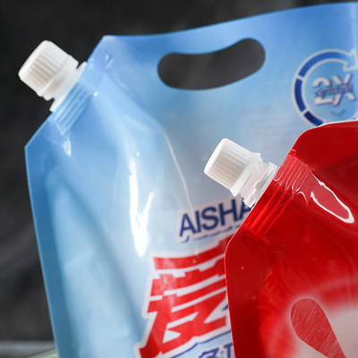 Taschen-Waschmittel-Verpacken der Plastikwäsche-flüssiges Flüssigseife-60mic