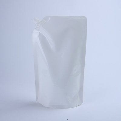 Doypack 60mic spritzte flüssigen Stand-oben Beutel-Waschmittel-Pulver-Verpackungs-Beutel heraus