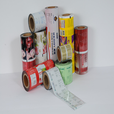 Verpacken- der Lebensmittelkissen-Filmstreifen-Plastik lamellierte Rilm flexibles OPP Matt Metalized