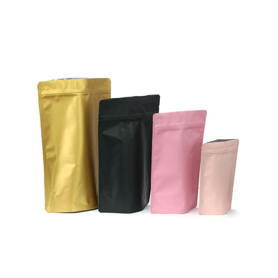 ZIPverschluss-Beutel-silberne Plastik Matt Light Foods 50g Plastikaluminiumfolie-Tasche Aluminium
