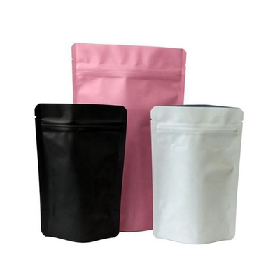Aluminiumfolie Matte Black Stand Ups 50g 100g, die Speicher-Zipverschluss-Nahrung Doypack Plastik verpackt