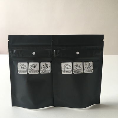Plätzchen säubern Kind 60mic, das beständige Taschen Beweis-Folie Plastik sich bauscht mit Reißverschluss riechen