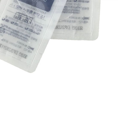 flüssiges Kissen 2ml 3ml 5ml, das Wegwerf-75% Alkohol-Gel-Verpackenkissen verpackt