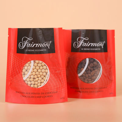 Siegelnahrungsmittelgrad-kompostierbarer Stand herauf Beutel 180mic stehen oben Sperren-Beutel