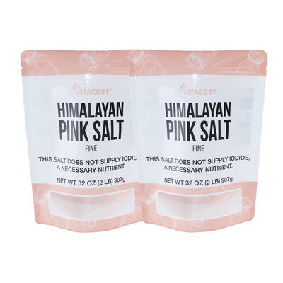 Fabrik kundengebundener Druckreißverschluss-Stand herauf Beutel Plastik sackt Salz das Meer2kg ein, das Taschen mit Reißverschluss verpackt